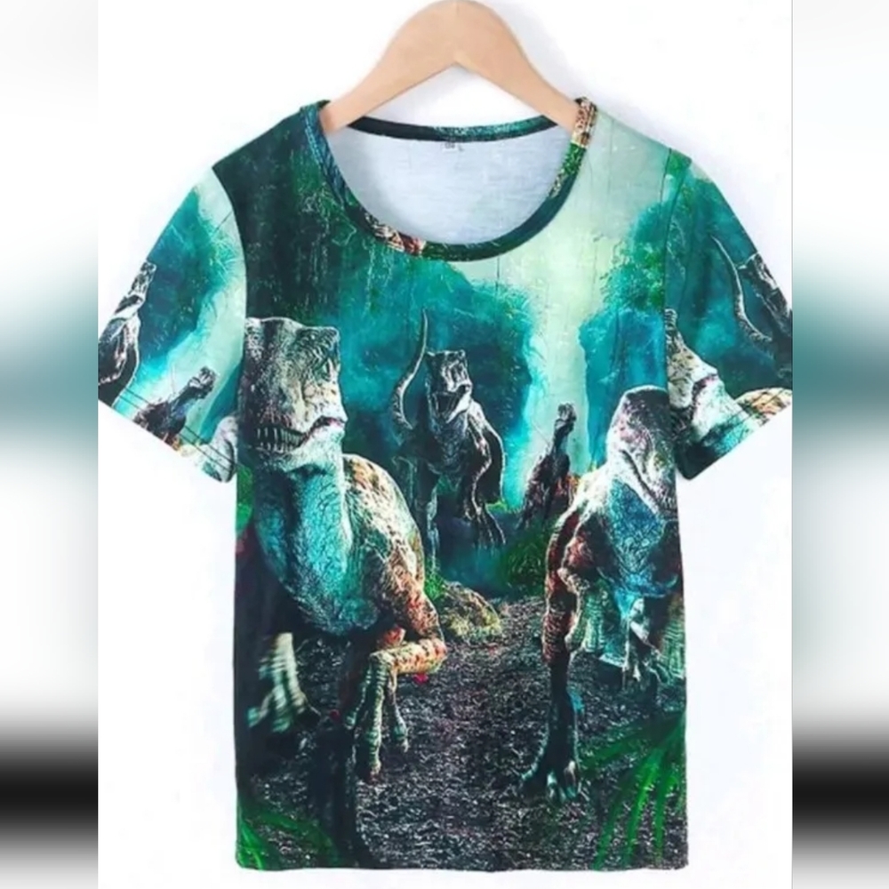 Boys microfiber raptor t shirt